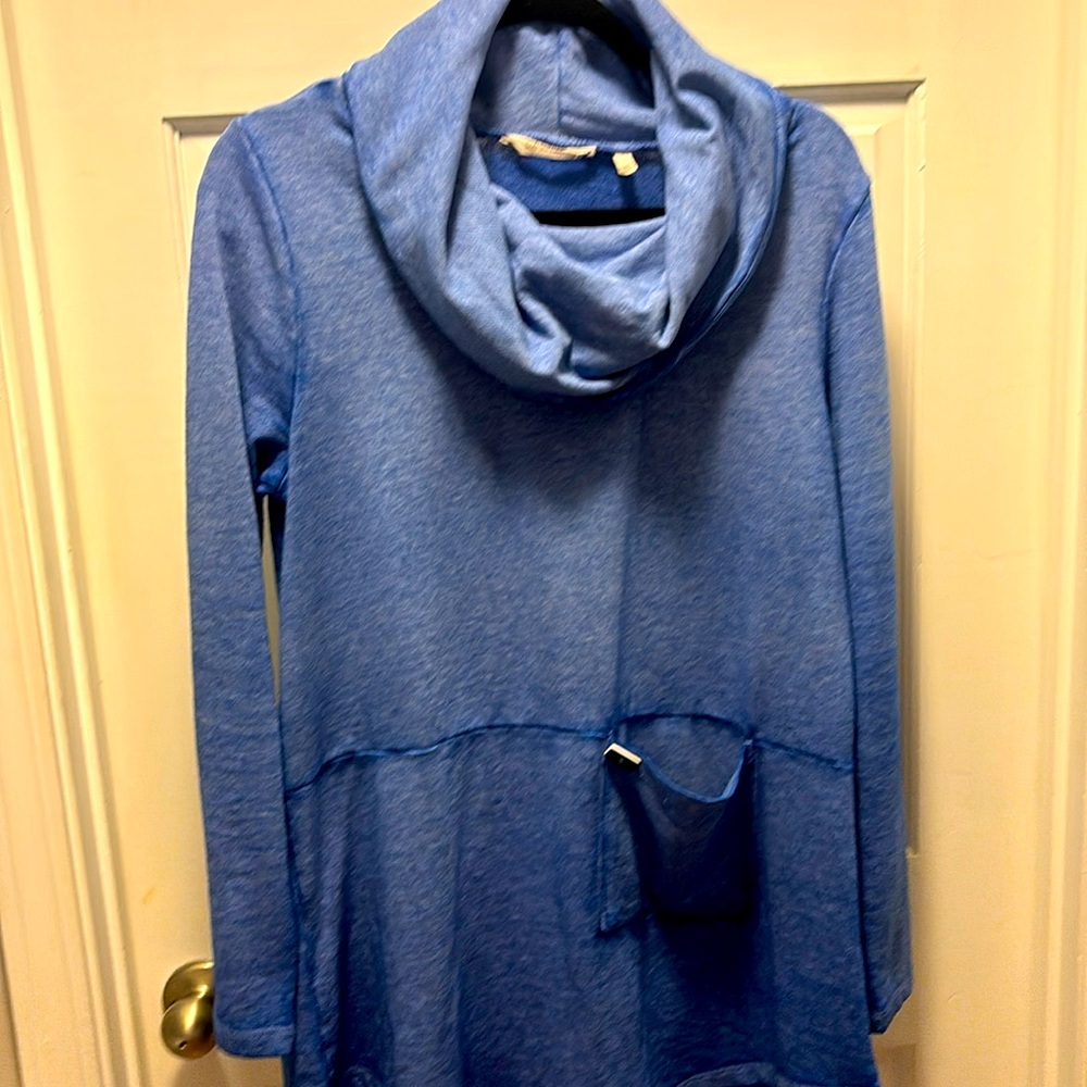 Soft Surroundings Tunic Blue, size M